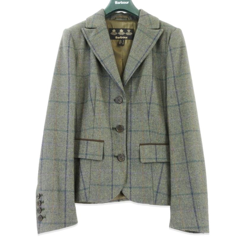 Barbour（バブアー） テーラードジャケット チェック レディース
