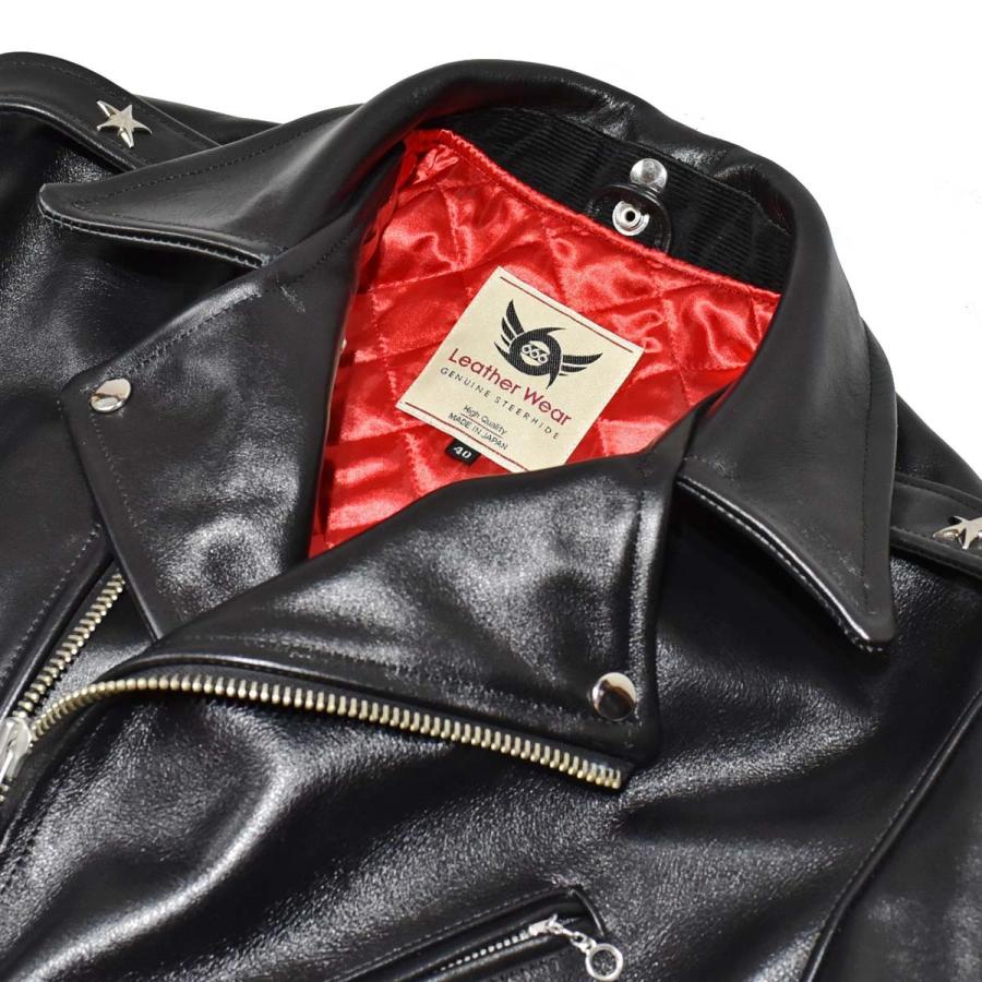 666 666LEATHER WEAR(666レザーウェア) DOUBLE RIDERS JACKET(W
