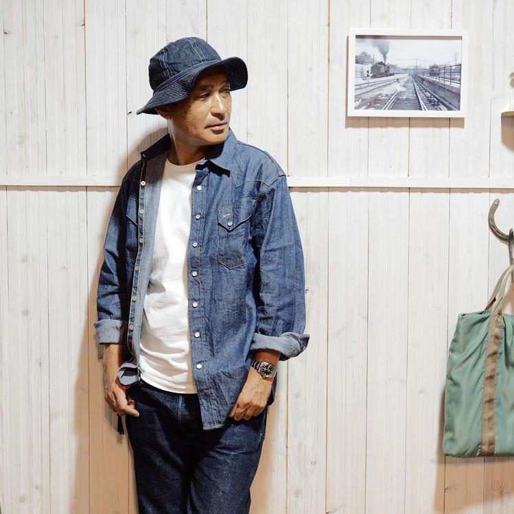 SUGAR CANE シュガーケーン SUGARCANE デニム 長袖ウエスタンシャツ