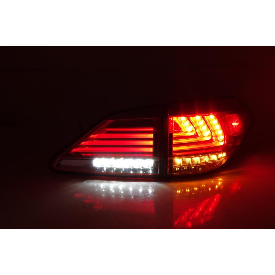 10系 レクサス RX ファイバーLEDテールランプV3 ハイブリット 450h 270
