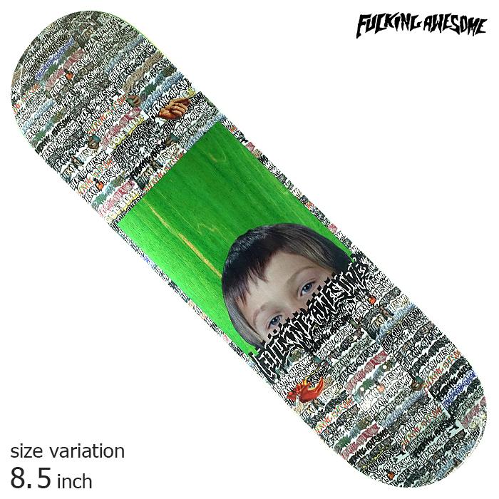 Fucking Awesome Elijah Berle Logo Class Photo 8.5 inch デッキ