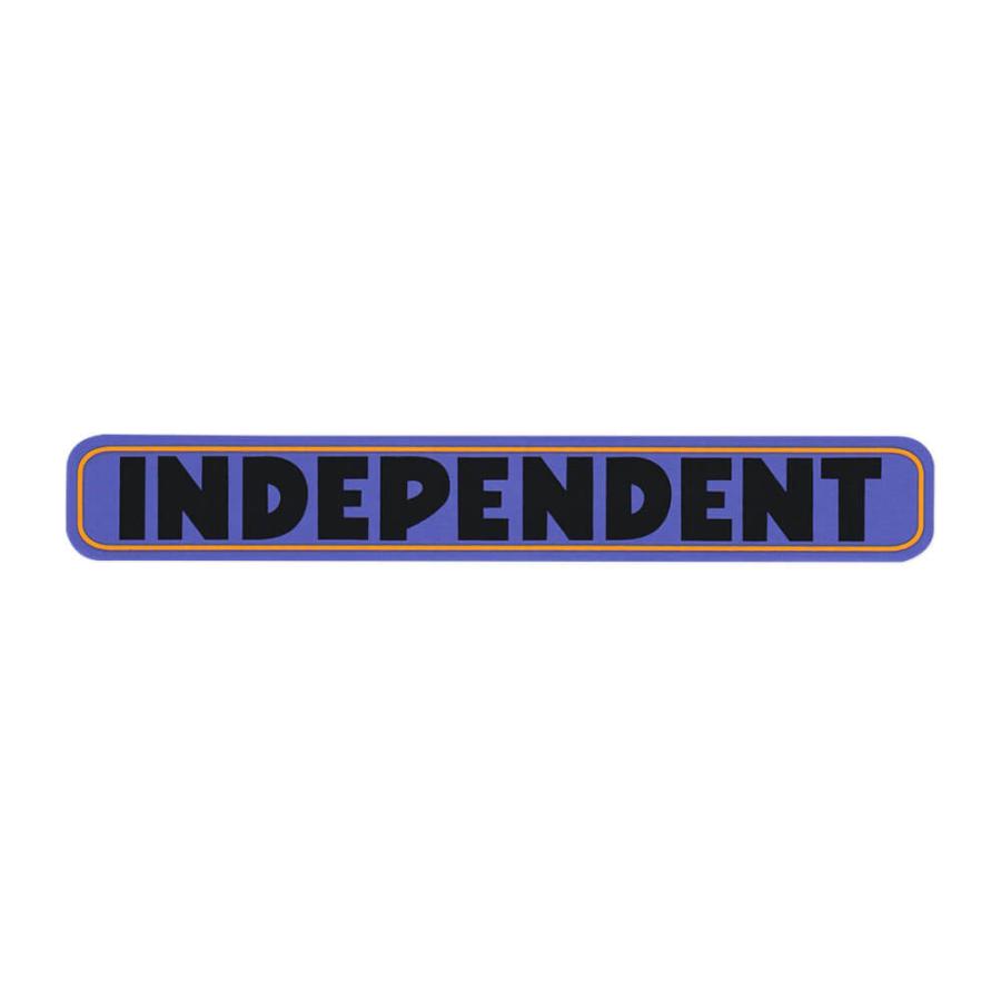 INDEPENDENT STICKER インディペンデント ステッカー BAR LOGO NAVY