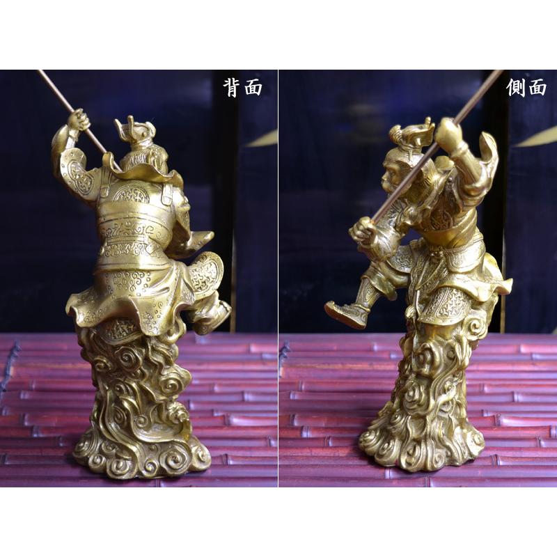 孫悟空の置物 銅製斉天大聖（大） 風水グッズ : 中国貿易公司ctc