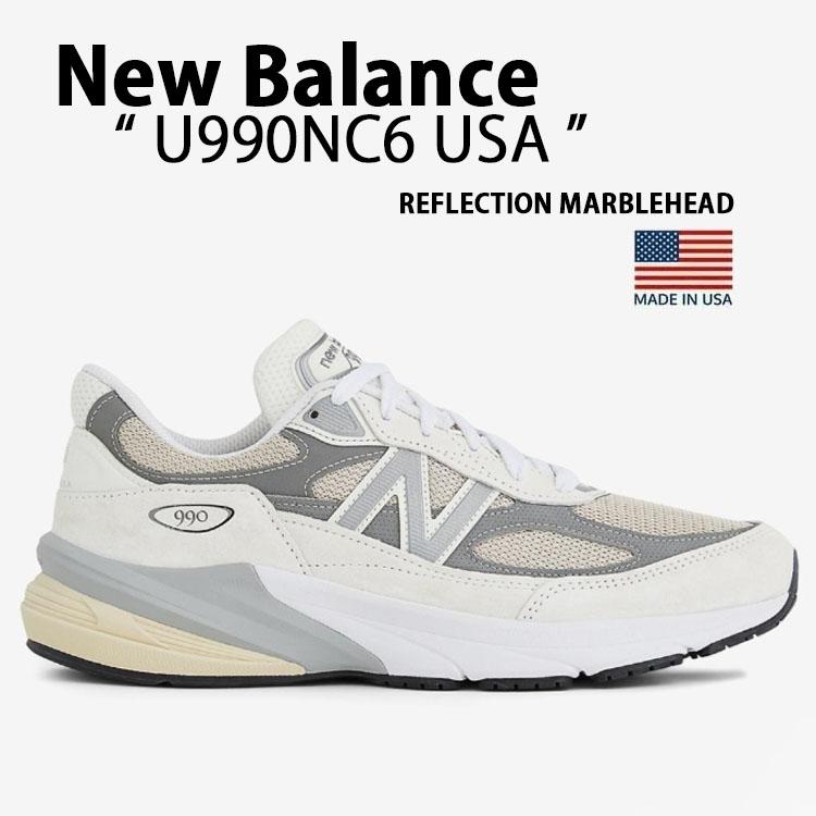 New Balance（ニューバランス） スニーカー U990NC6 USA 990v6 WHITE