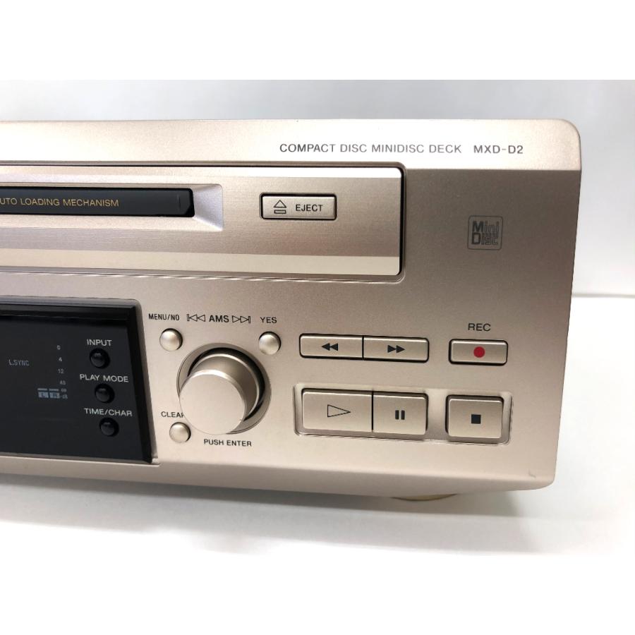 SONY（ソニー） SONY MXD-D2 MD/CD一体型デッキ 製造メーカーOB技術者