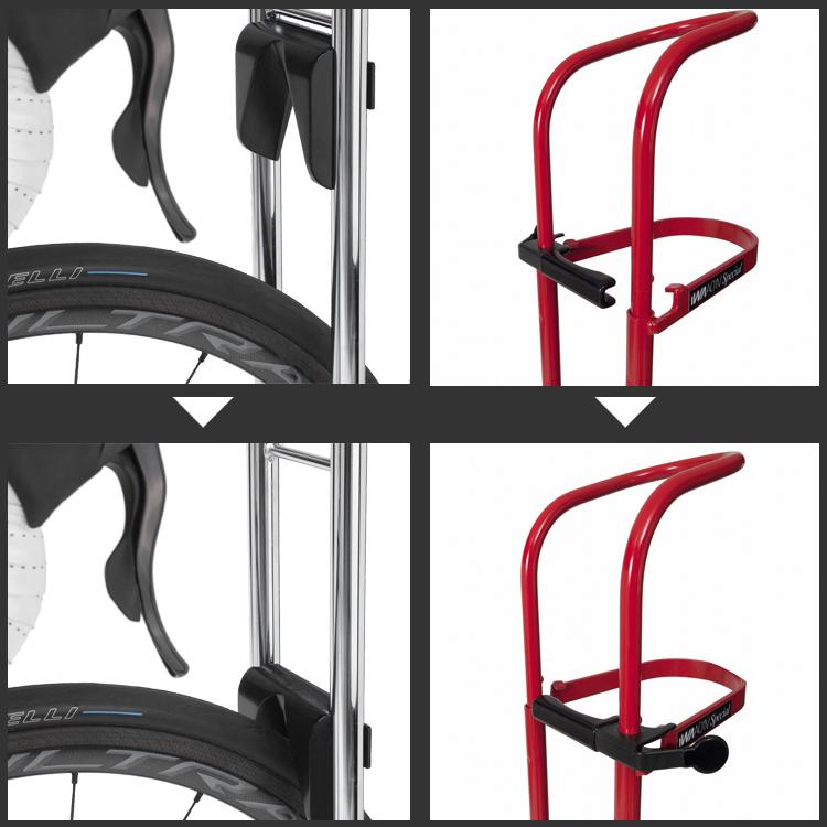 室内保管用 縦置き・横置き 兼用型 バイクスタンド IWA イワクラ A01V