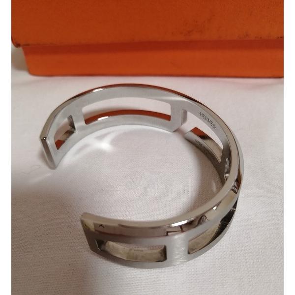 HERMES（エルメス） バングル プレイ T4 バングル ステンレススチール