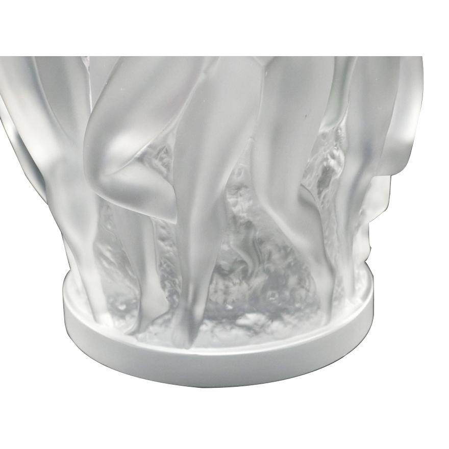 ルネ ラリック LALIQUE 「バッカスの巫女」 花瓶 高さ24cm ガラス工芸