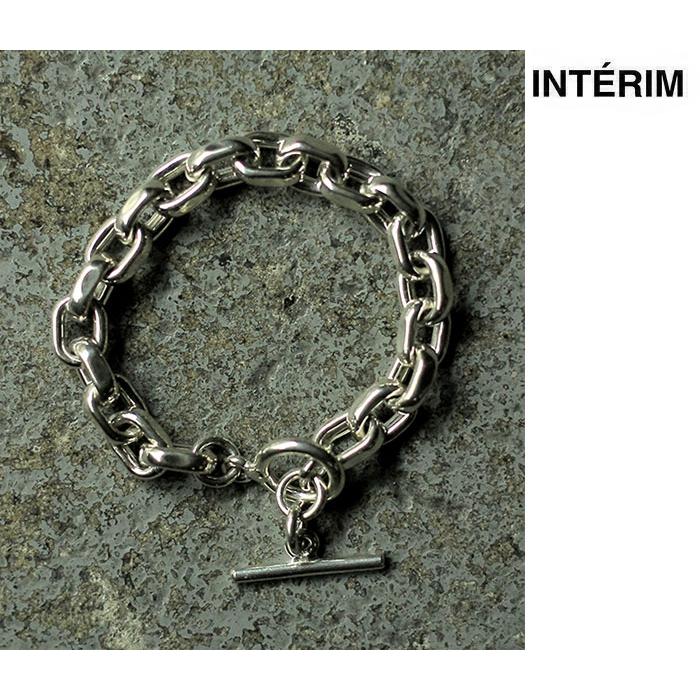 インテリム INTERIM タスコシルバー ミディアム チェーン ブレスレット