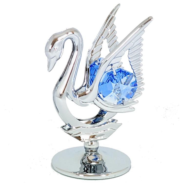 送料無料】【おまけ付】白鳥 置物 2 誕生日プレゼント 女性 男性