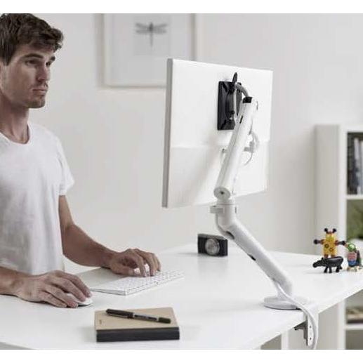 ハーマンミラー モニターアーム スプリング式 シルバー OKAMURA コクヨ