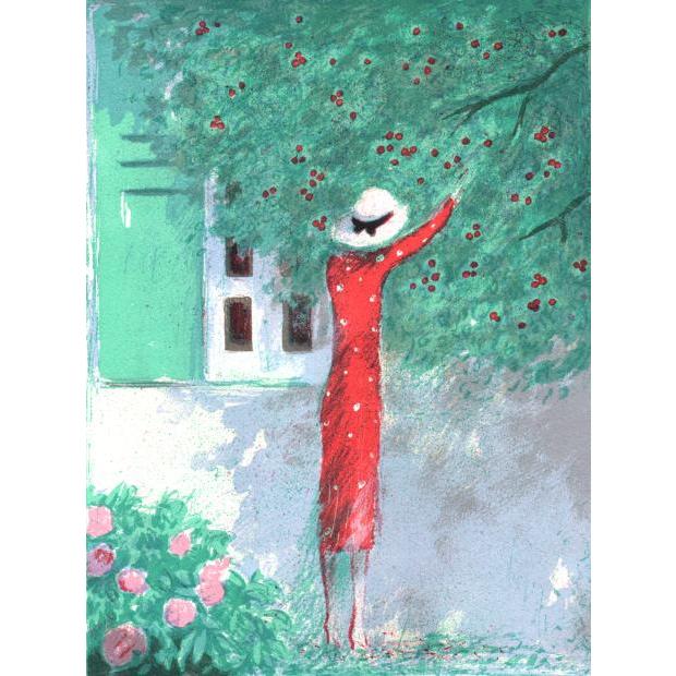 ジャン・ピエール・カシニョール サクランボの木・2 インテリア 絵画