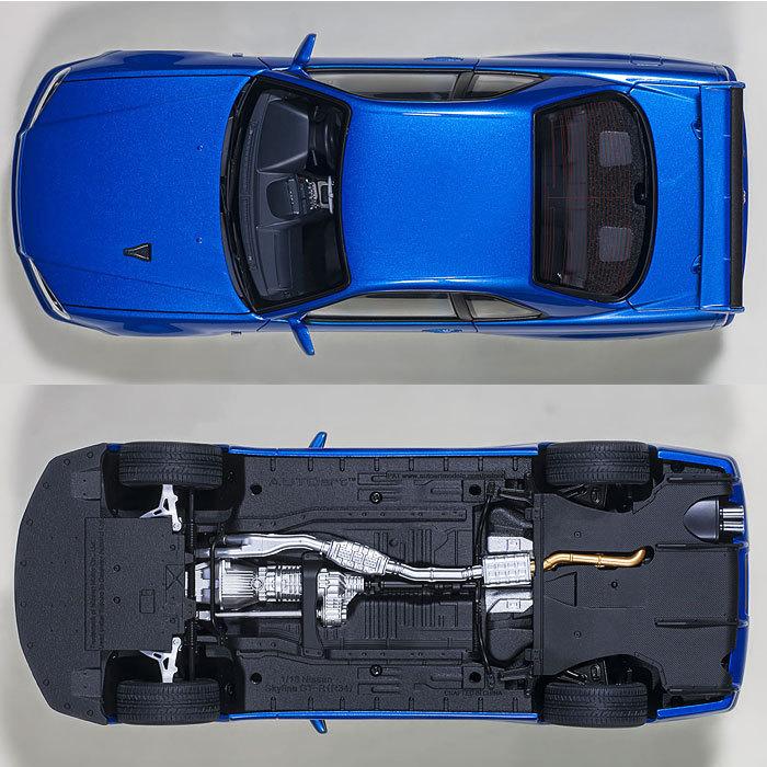 ミニカー 1/18 日産 スカイライン GT-R R34 Vスペック II ベイサイド