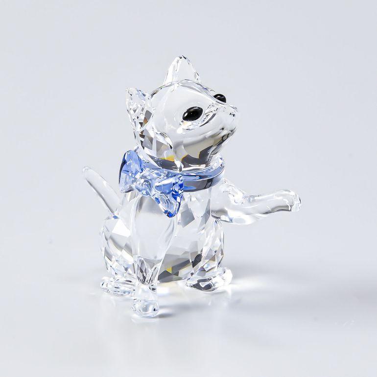 SWAROVSKI（スワロフスキー） クリスタルフィギュア 子ネコ 5465837