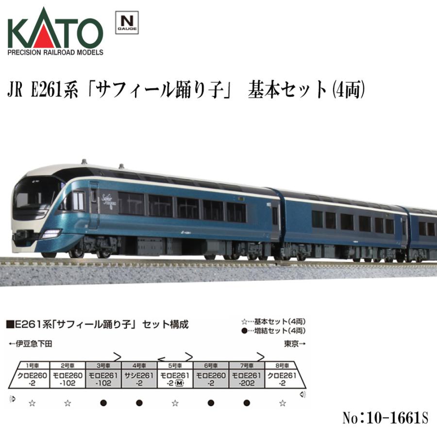 No:10-1661S KATO E261系「サフィール踊り子」 基本セット(4両) 鉄道