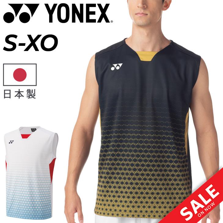 YONEX（ヨネックス） ノースリーブ メンズゲームシャツ バドミントン