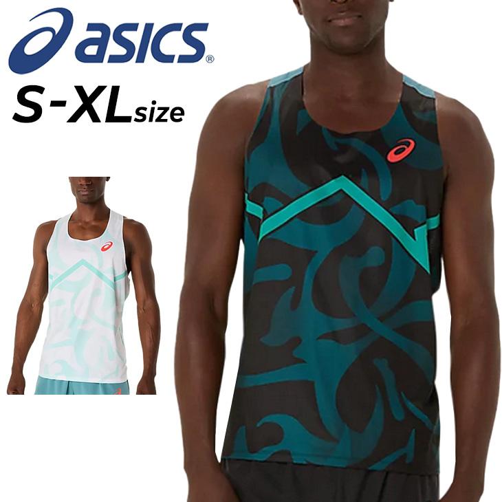 ASICS（アシックス） ノースリーブ メンズ ランニングウエア asics