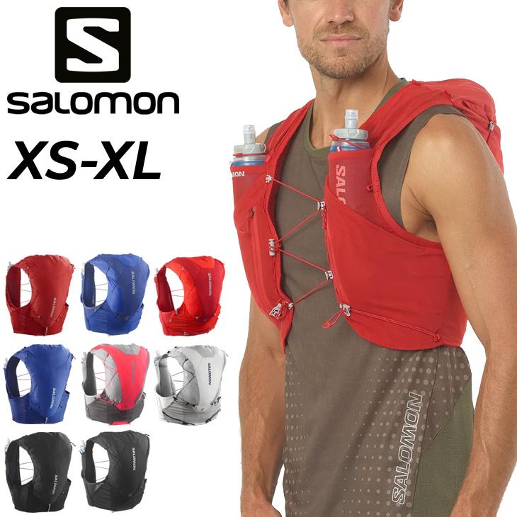 SALOMON（サロモン） ランニングベスト フラスク付 SALOMON ADV SKIN