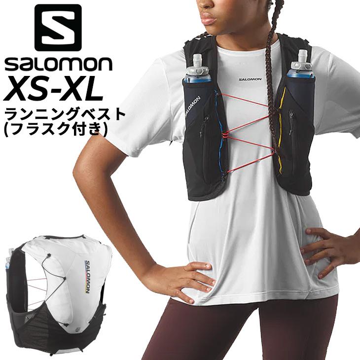 SALOMON（サロモン） ランニングベスト フラスク付 SALOMON ADV SKIN