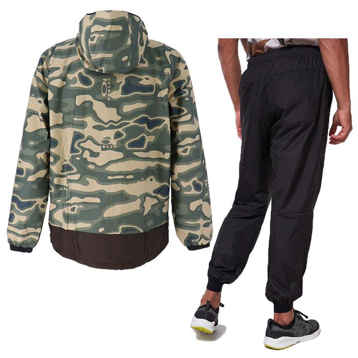 OAKLEY（オークリー） ウィンドブレーカー 裏起毛 メンズ 上下セット