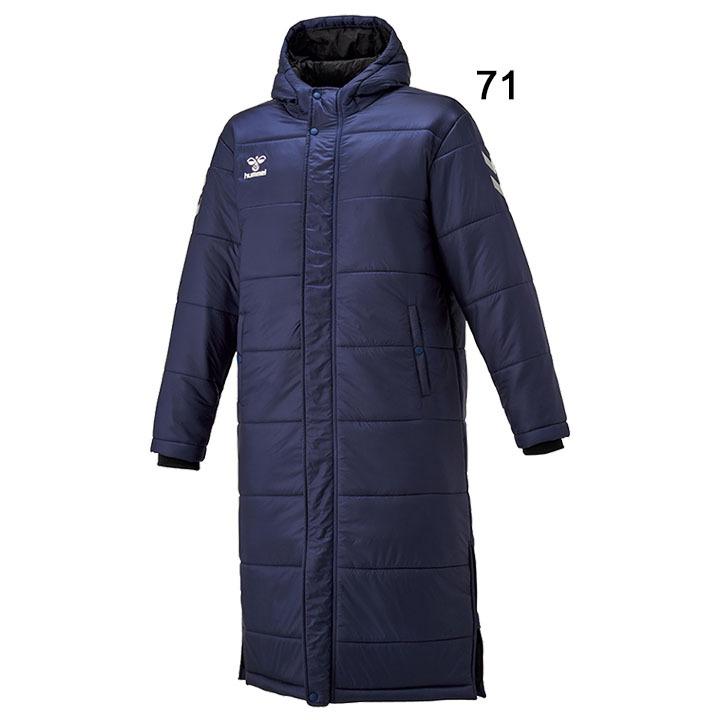 hummel（ヒュンメル） 中綿ベンチコート メンズ 大人用 ジュニア