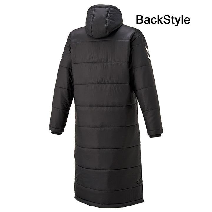 hummel（ヒュンメル） 中綿ベンチコート メンズ 大人用 ジュニア