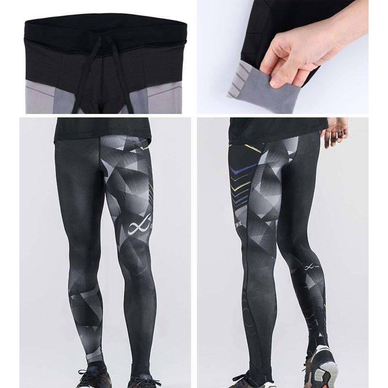 CW-X コンプレッション ロングタイツ メンズ シーダブリュエックス