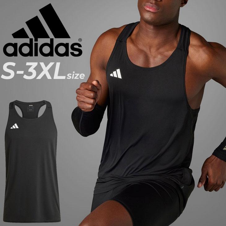 ADIZERO アディダス ランニング ノースリーブシャツ メンズ adidas