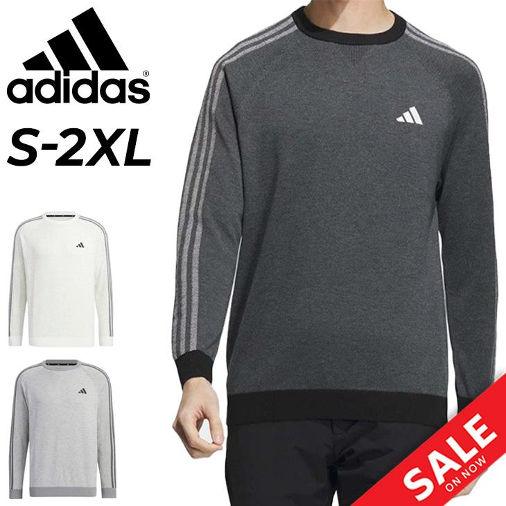 adidas（アディダス） メンズ 長袖セーター ニット ゴルフウェア