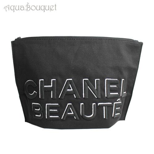 CHANEL（シャネル） ノベルティ ボーテ コスメ ポーチ ブラック CHANEL