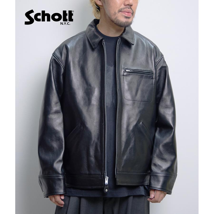 Schott N.Y.C（ショット） Schott / ショット ： LEATHER TRACKER