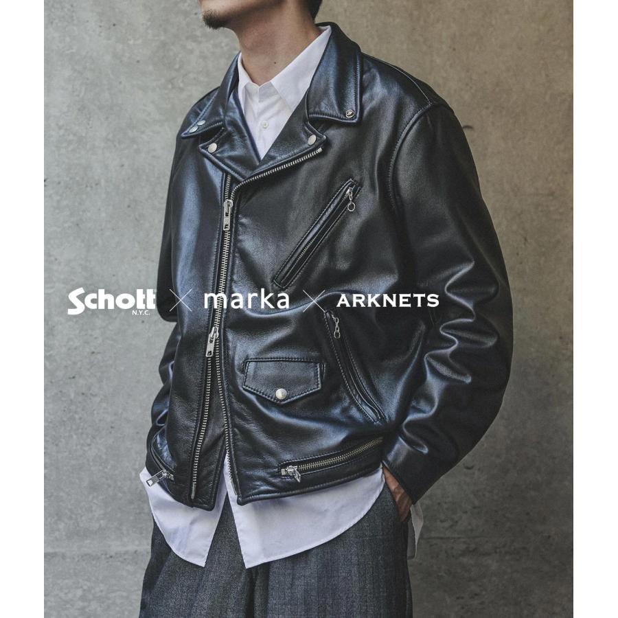 marka（マーカ） ： 別注 Schott x marka for ARKnets DOUBLE RIDERS