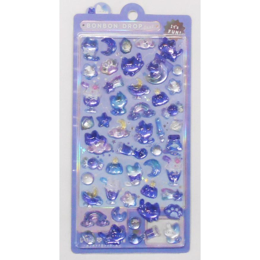 Q-LiA（クーリア） BONBON DROP ボンボンドロップシール よるねこ