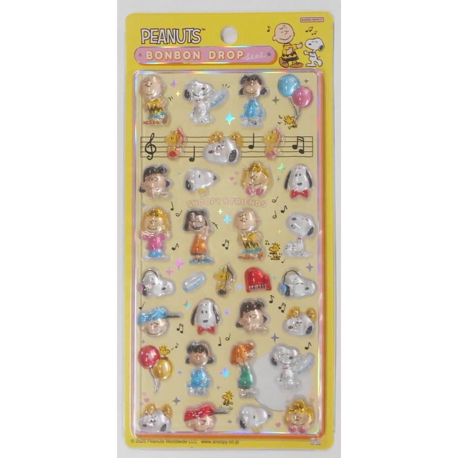 サンスター文具 スヌーピー BONBON DROP SEAL ボンボンドロップシール