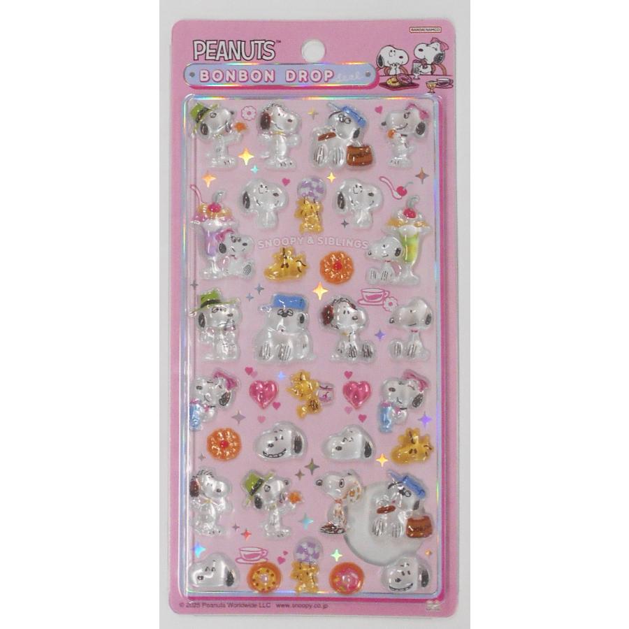 サンスター文具 スヌーピー BONBON DROP SEAL ボンボンドロップシール