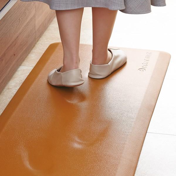 アサヒ軽金属 キッチンマット 厚手 マット Sサイズ 抗菌 防水 防油