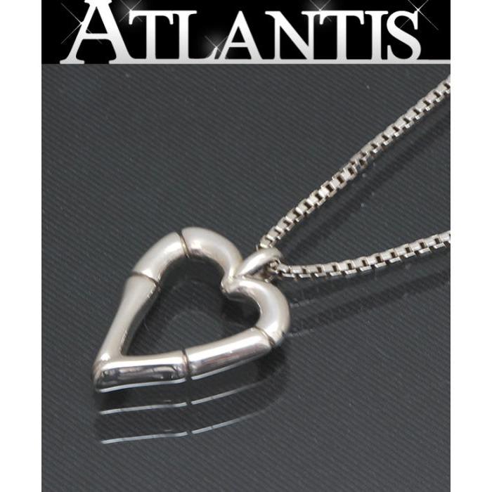 GUCCI（グッチ） バンブー ハート ネックレス シルバー925 ペンダント