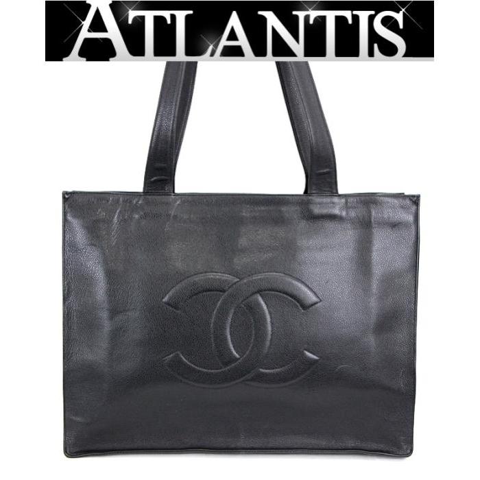 キャビアスキン SALE シャネル CHANEL ショルダー トートバッグ大 デカ