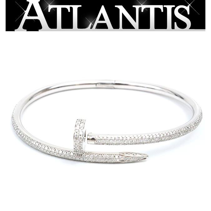 広尾店】 美品 カルティエ Cartier ジュストアンクルブレスレット