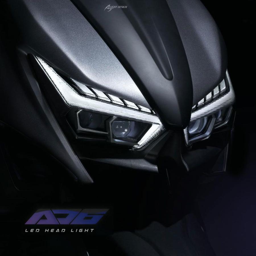 AJ6 6型シグナス グリファス GRYPHUS LED 4眼 ヘッドライト