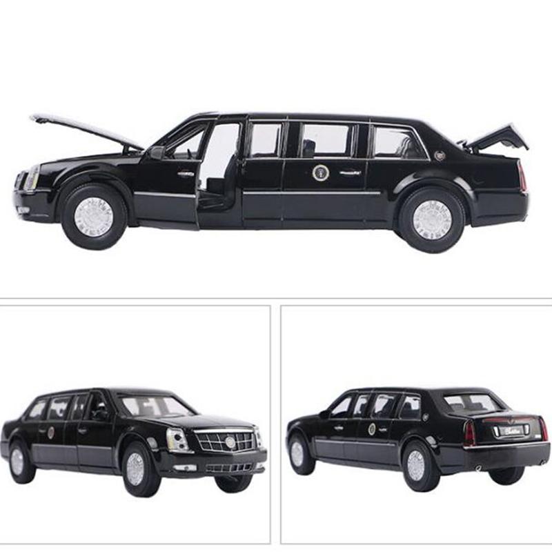 キャデラック ONE リムジン 1/32 ミニカー 全2色 ライト点灯 エンジン