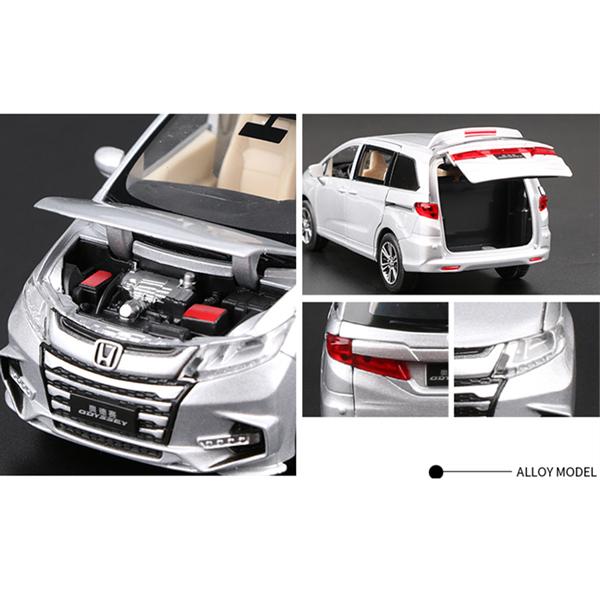 ホンダ（HONDA） オデッセイ 1/32 ミニカー 全4色 ライト点灯 エンジン