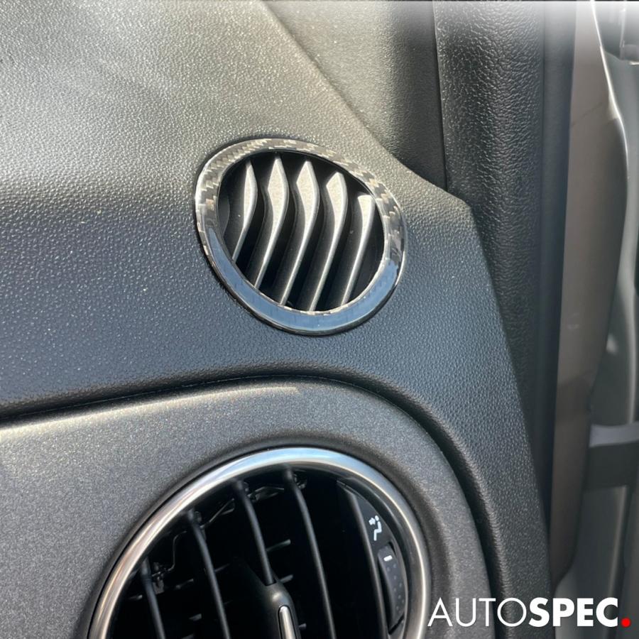 アバルト（ABARTH） カーボン エアベント コンソール カバー KOSHI