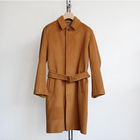 2017AW 【AURALEE オーラリー】 Beaver Melton Soutien Collar Coat