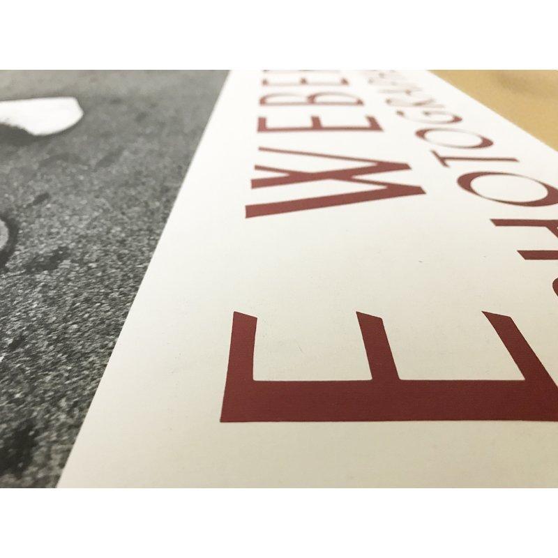 A Book of Photographs Exhibition big/ブルースウェーバー/ポスター