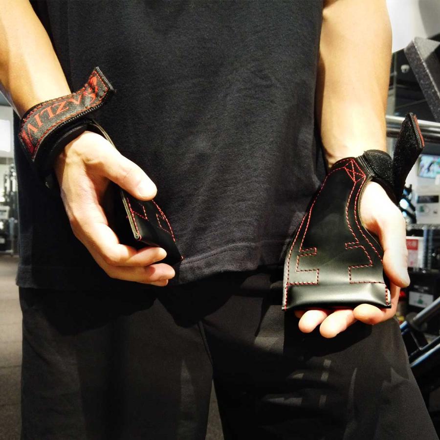 AZLIV パワーグリップ 特殊コーティング ラバー 左右セット 筋トレ