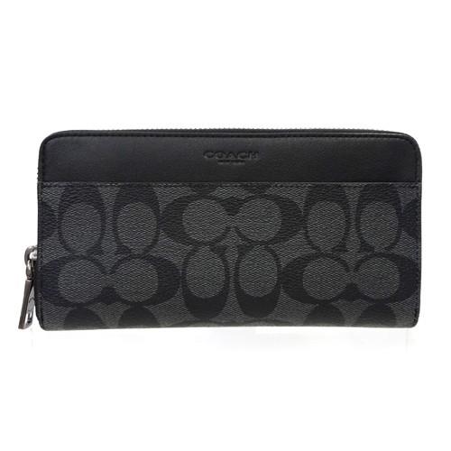 COACH（コーチ） 財布 メンズ 長財布 新作 新品 ファスナー長財布