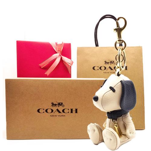 COACH（コーチ） スヌーピー バッグチャーム キーリング 新作 新品