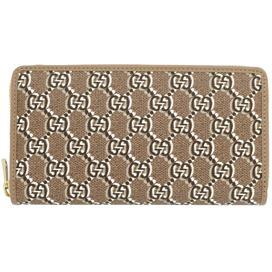 GUCCI（グッチ） 財布 ラウンドファスナー長財布 レディース メンズ GG