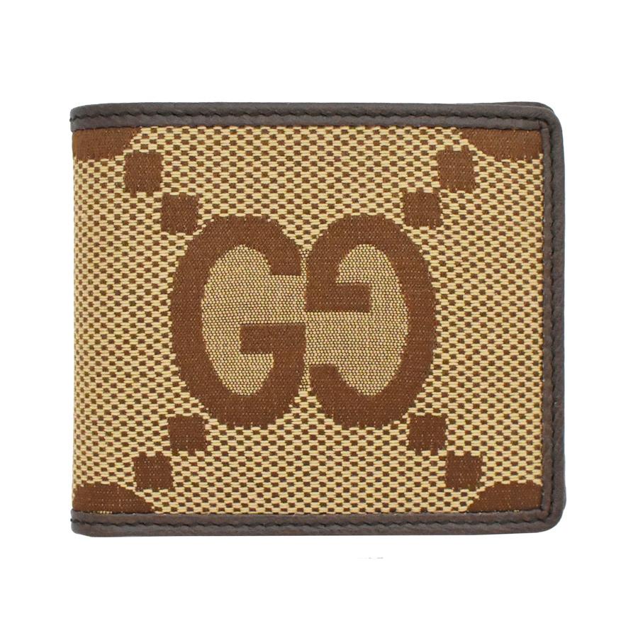 GGキャンバス グッチ財布 GUCCI 二つ折り財布 札入れ 小銭入れなし